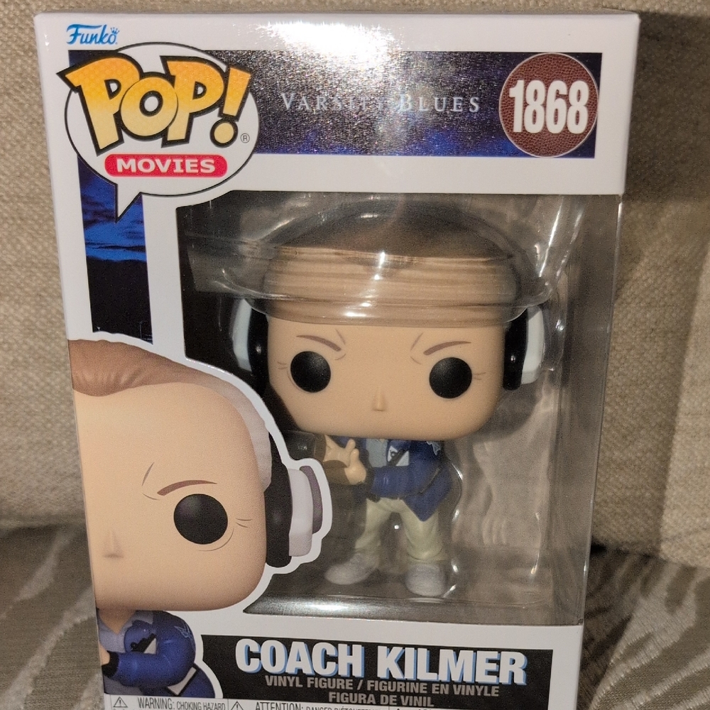 Funko Pop! Movies Coach Kilmer Figure with Blue Jacket